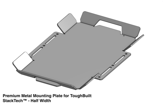 Premium Metal Mounting Plate for Toughbuilt stacktech by Oz-Tech